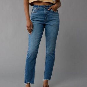 American Eagle Strigid Mom Jeans